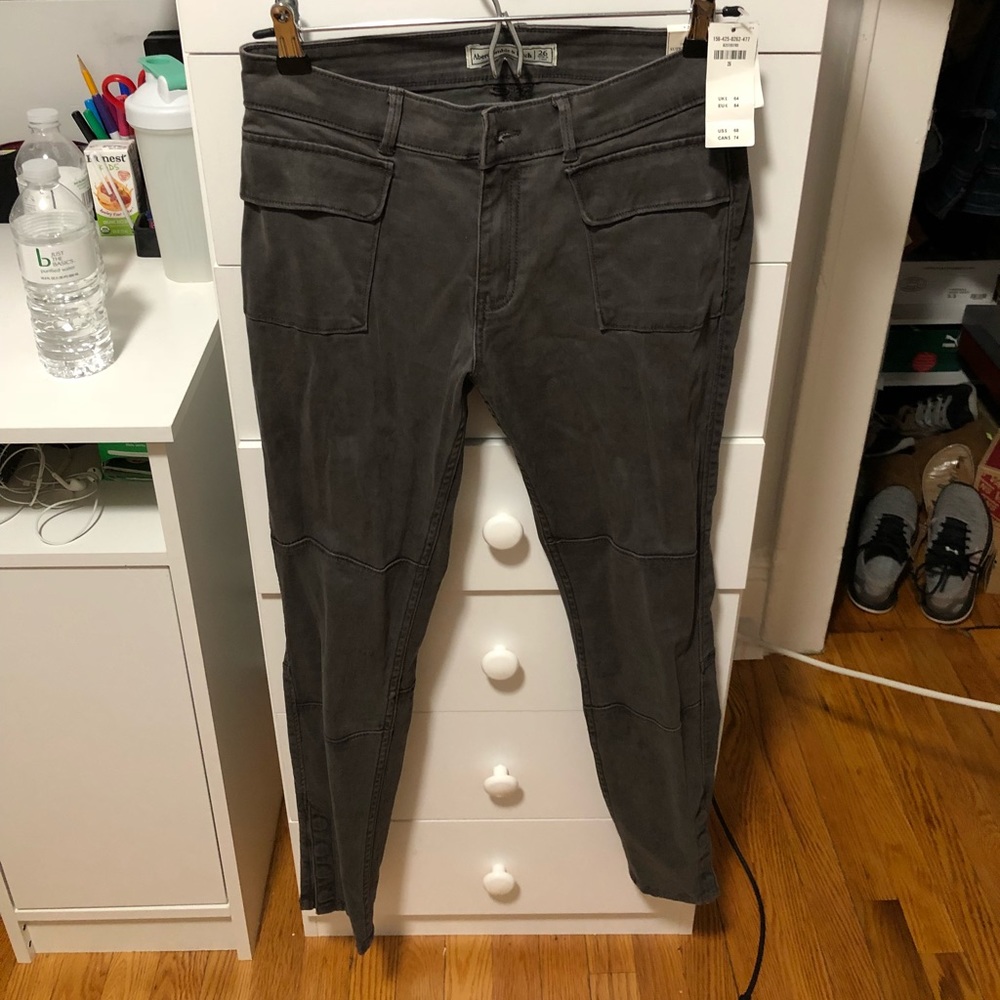 ABERCROMBIE dark faded cargo pants